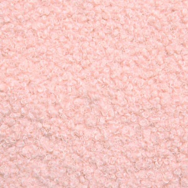 Matstolar 4 pcs Bouclé Rosa 59 x 57 x 85 cm