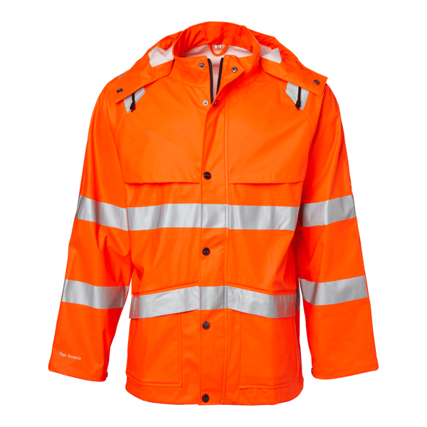 9394 Rain Jacket Hi-Vis Fluorescent orange Unisex