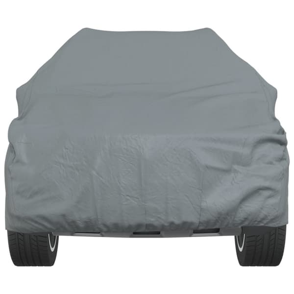 Bilöverdrag för SUV grå L nonwoven tyg fulltäckande