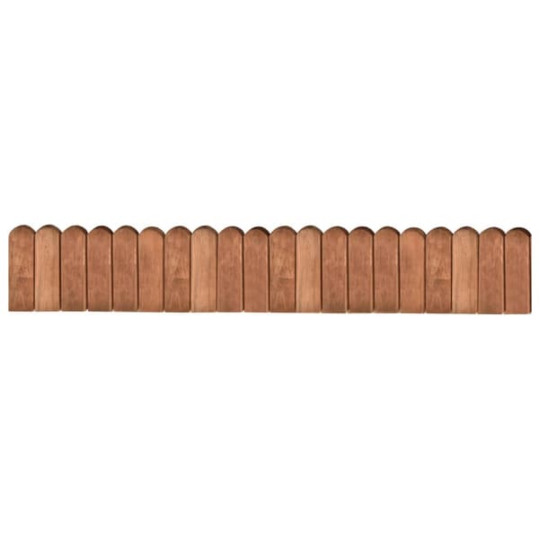 Rabattkant 2 st 120 cm impregnerad furu