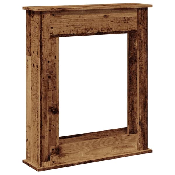 Spiselkrans åldrat trä 75x20x87,5 cm konstruerat trä