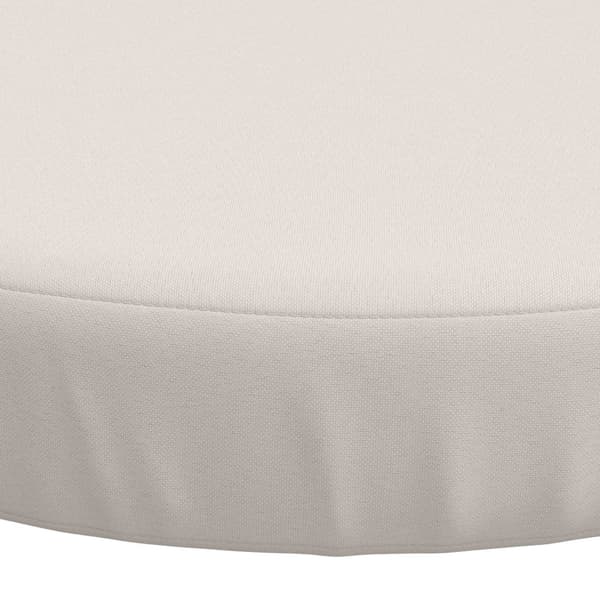 4-delade Sittdynor SOEST 4 st 100% Polyester Vit Ø 40 x 7 cm
