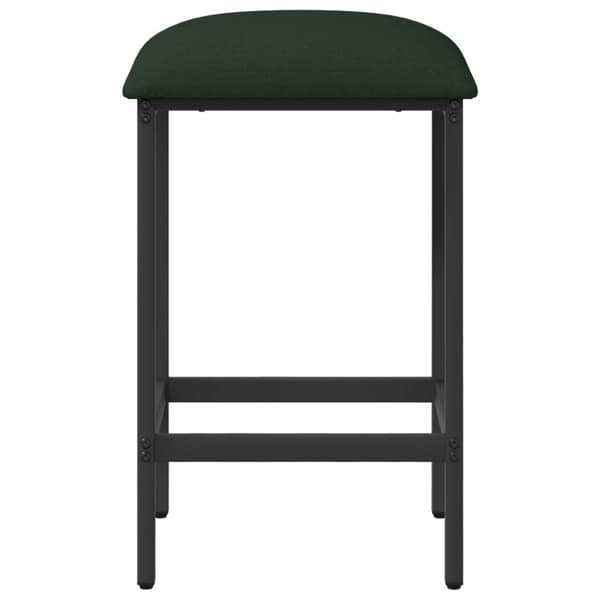 Barpall 2 st Mörkgrön 40 x 32 x 64 cm Konstruerat trä