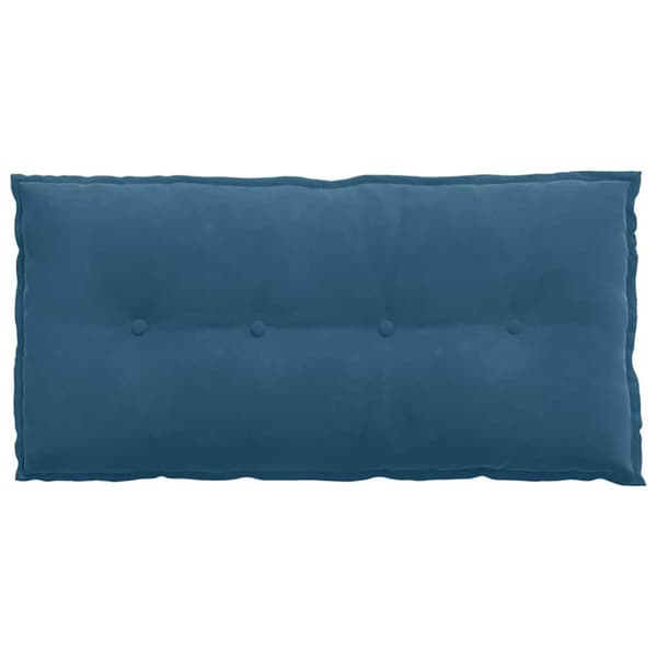 Ryggkudde Blå 100 x 50 cm Kordread tyg