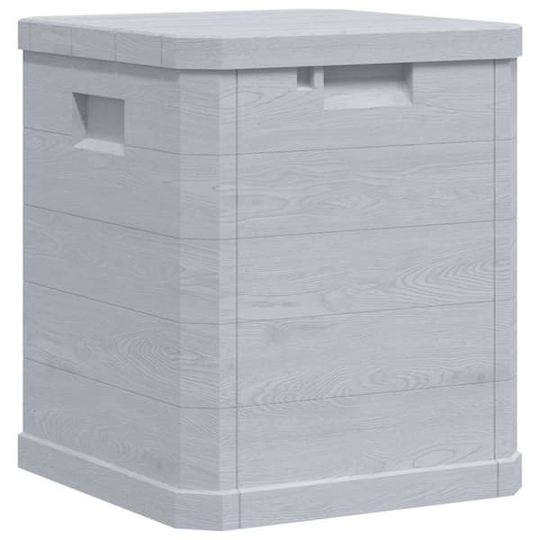 Dynbox 90 liter ljusgrå