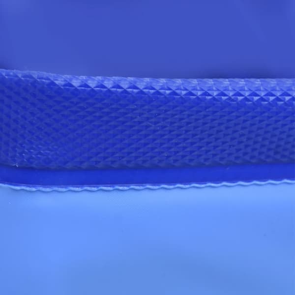 Hopfällbar hundpool blå 200x30 cm PVC