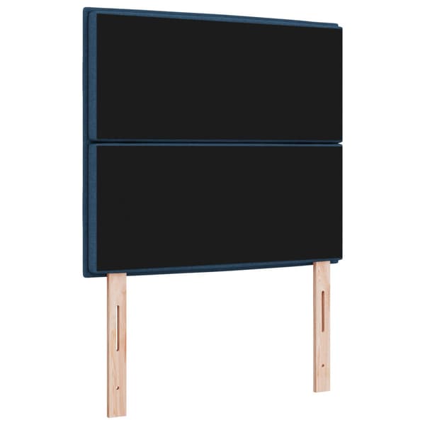 Huvudgavel Blå 90 cm tyg