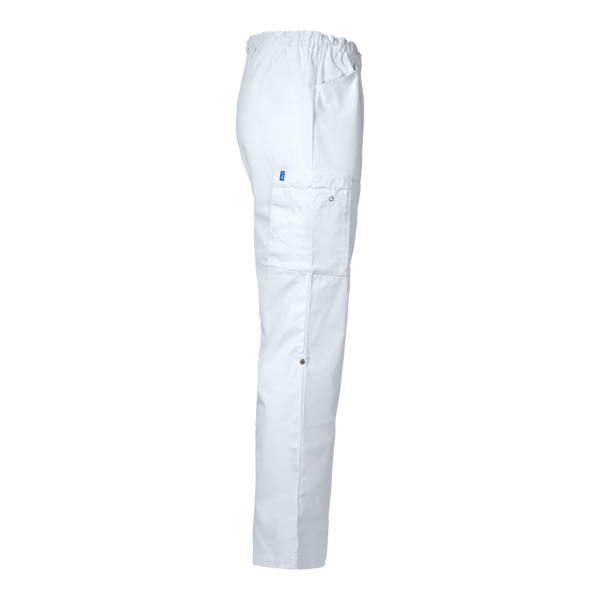 Kaj Trousers short lenght White Unisex
