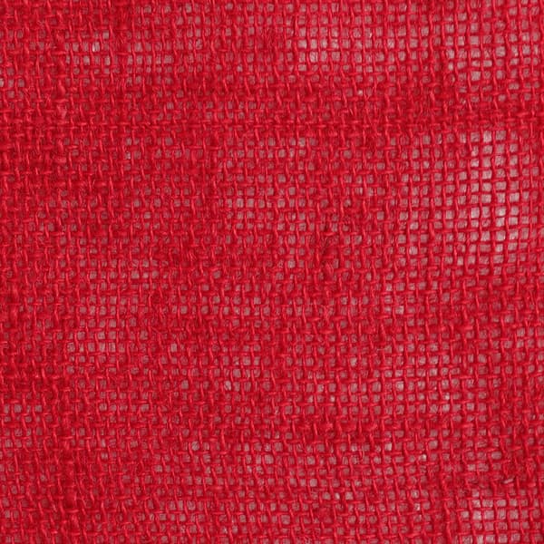 Juterrulle 100 x 5000 cm Röd
