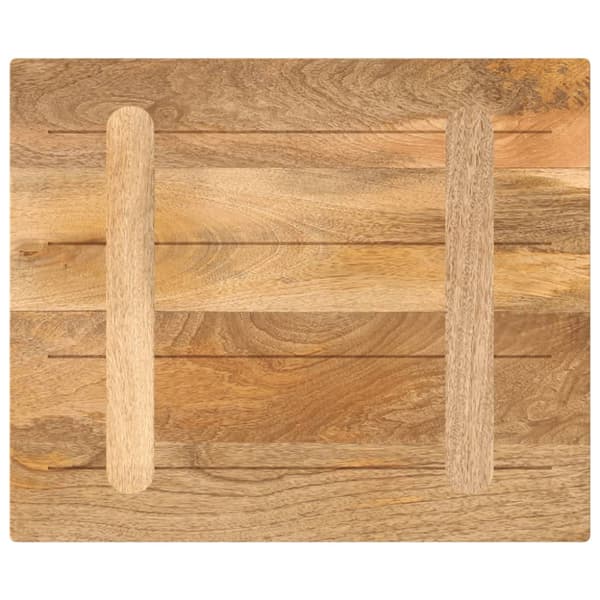 Bordsskiva 60x50x3,8 cm rektangulär massivt mango-trä