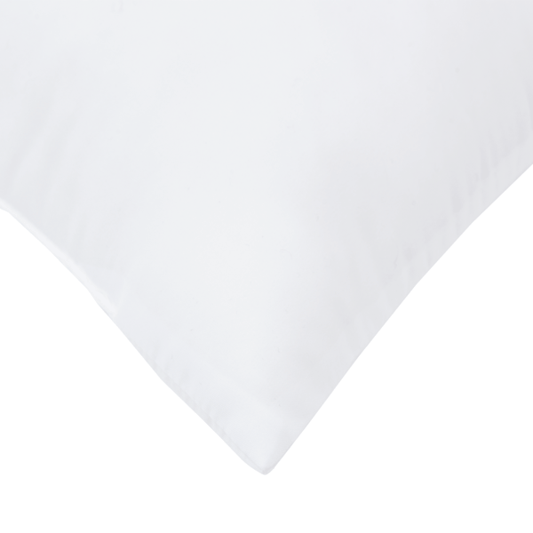Duntäcke med kudde 2 pcs Vit Mikrofiber