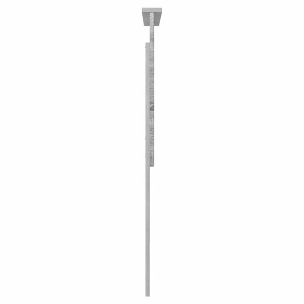 Huvudgavel Grå Sonoma 100 cm Konstruerat trä