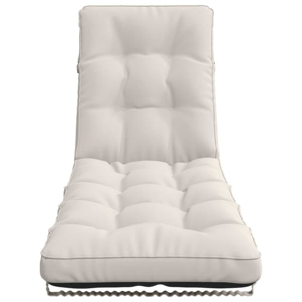 Solstol Kudde VIANEN 100% Polyester Vit 200 x 55 x 8 cm
