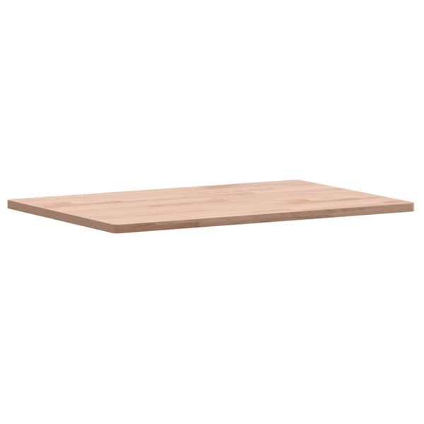 Bordsskiva 60x40x1,5 cm rektangulär massivt bokträ