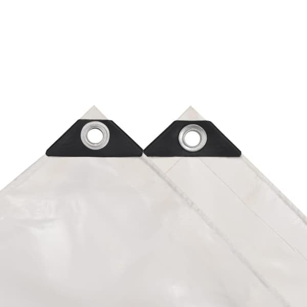 Presenning 650 g/m² 4x6 m vit