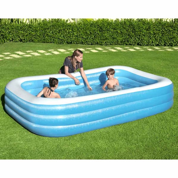 Bestway Uppblåsbar pool 305x183x56 cm