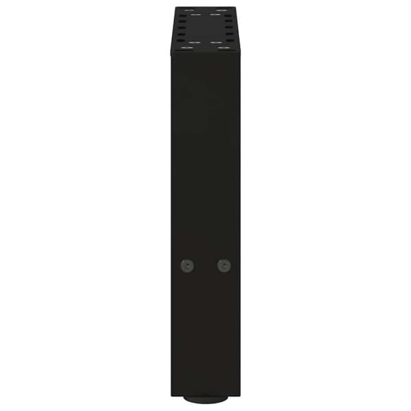 Soffbordsben svarta 2 st 40x(30-31) cm stål