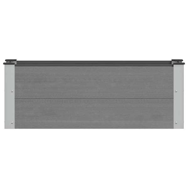 Upphöjd odlingslåda Grå 100 x 30 36 cm