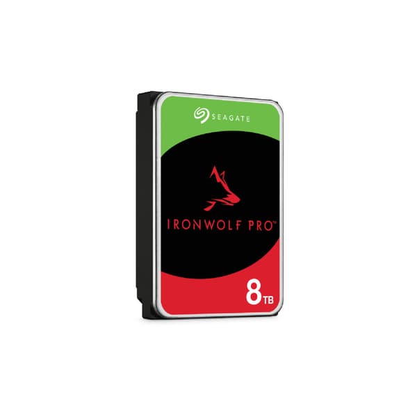 Seagate IronWolf Pro ST8000NT001 - hårddisk - 8 TB - SATA 6Gb/s