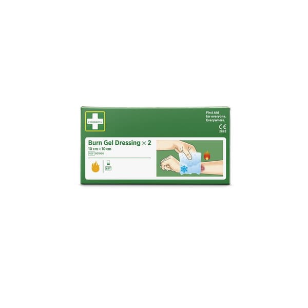Kompress Burn Gel CEDERROTH 10x10cm 2/fp