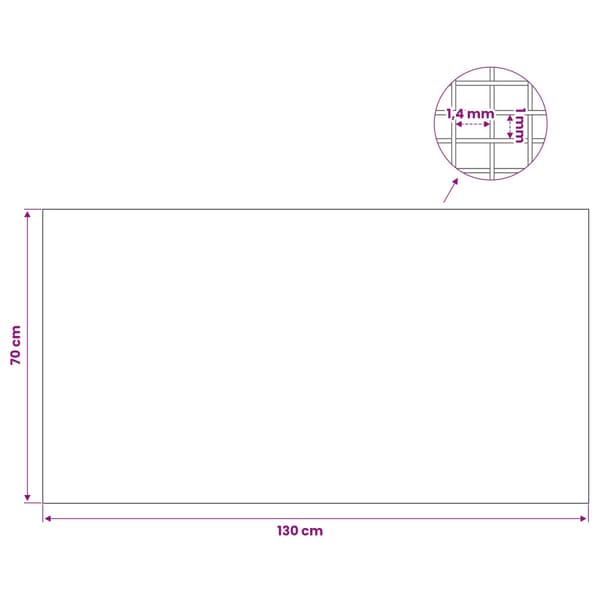 Ljusaxel täck med klipp 5 st 70 x 130 cm Glasfiber Grå