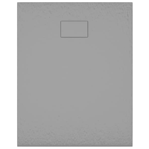 Duschkar SMC grå 100x80 cm