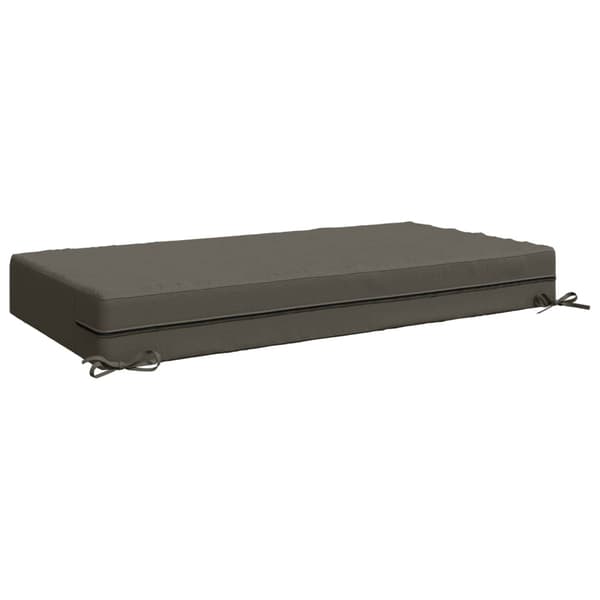 Sittkudde SOEST 100% Polyester Grå 120 x 80 x 15 cm