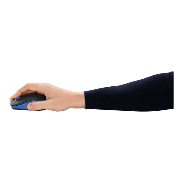 Logitech M190 - mus - blå