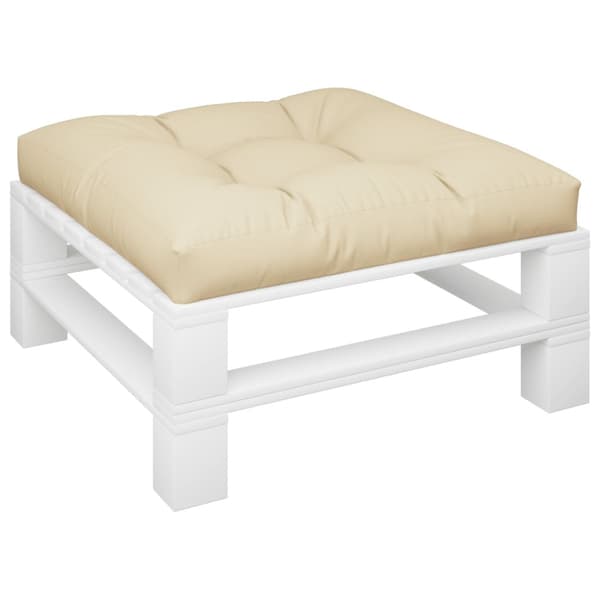 Dyna till pallsoffa beige 70x70x12 cm