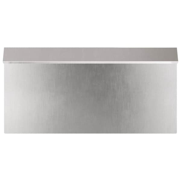 Snigelfence Silver 50 x 3,5 x 25 cm Rostfritt stål