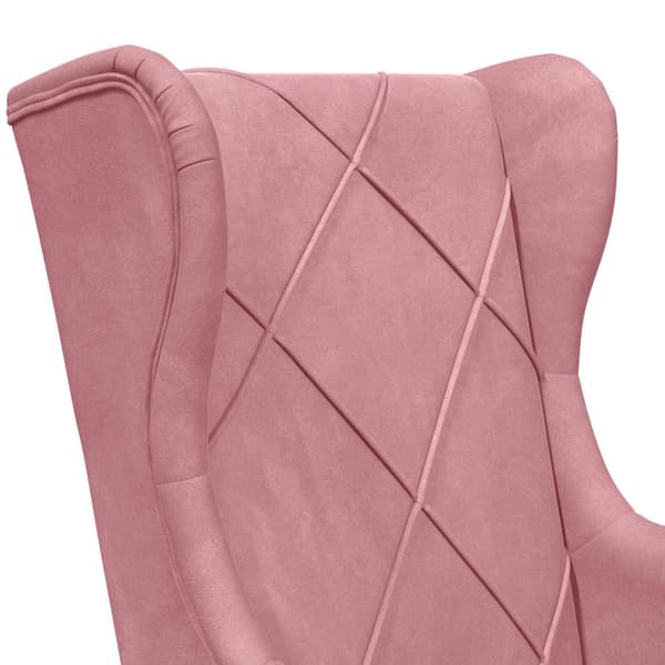 fåtölj Rosa Sammet