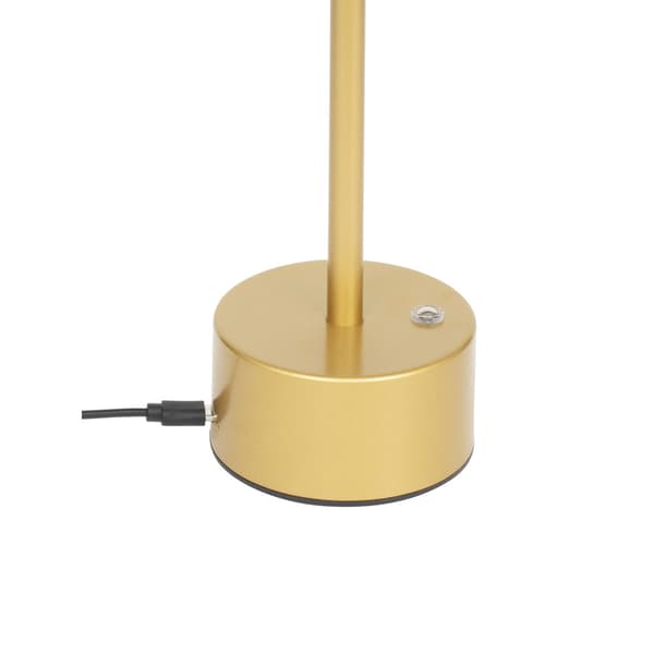 Bordslampa LED Guld