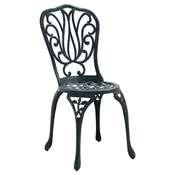 Trädgårds Bistro Set 3 pcs Grön Aluminium