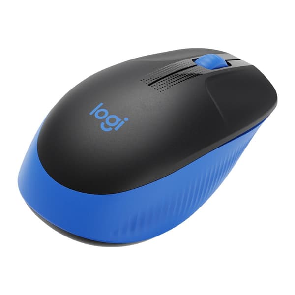 Logitech M190 - mus - blå