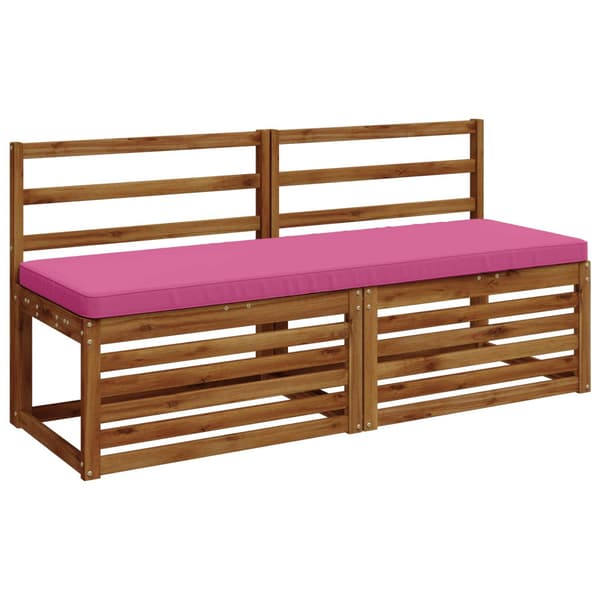 2-delade Bänk Kuddar VUGHT 2 st 100% Polyester Rosa