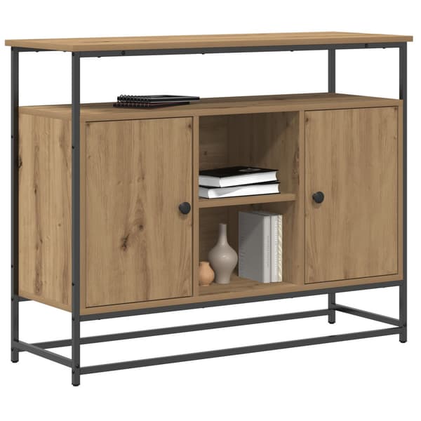 Sideboard Artisan Ek 100 x 35 x 80 cm Konstruerat trä
