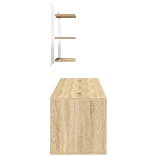 Badrumsmöbler set 6 delar ek konstruerat trä