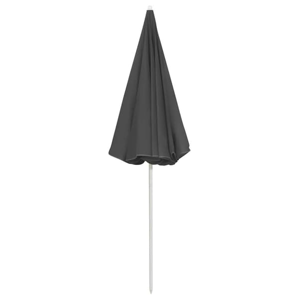 Strandparasoll antracit 240 cm