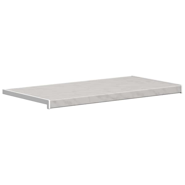 Fönsterbräda Marmorstruktur 60 x 40 x 4,5 cm PVC