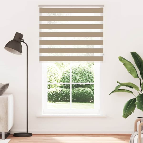Rullgardin zebra 135x200 cm tyg bredd 130,9 cm polyester