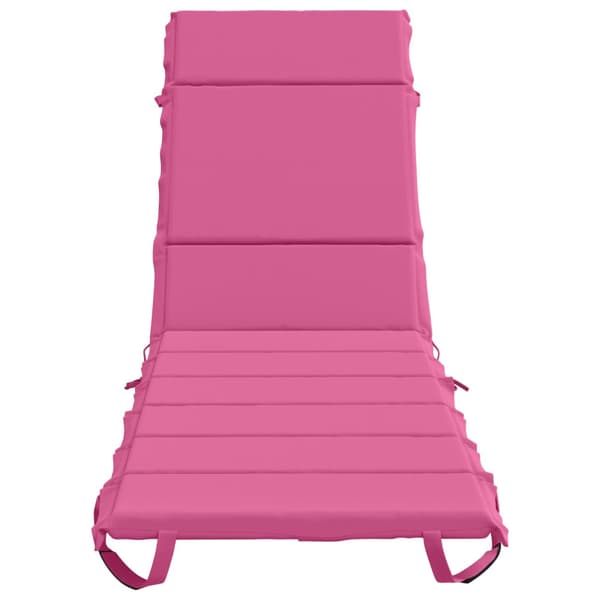 Solstol Kudde GEMERT 100% Polyester Rosa 200 x 60 x 3 cm