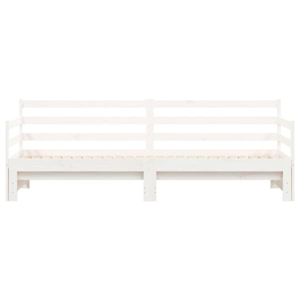 Dagbädd med extrasäng 90x200 cm massiv furu