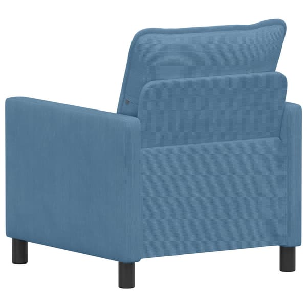 Soffa Blå 76 x 81 x 87,5 cm Tyg