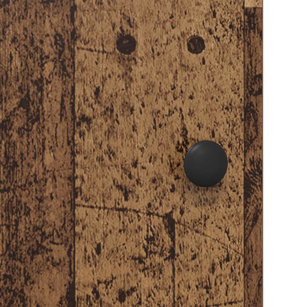 Sideboard Gammalt trä 102 x 35 x 75 cm Konstruerat trä