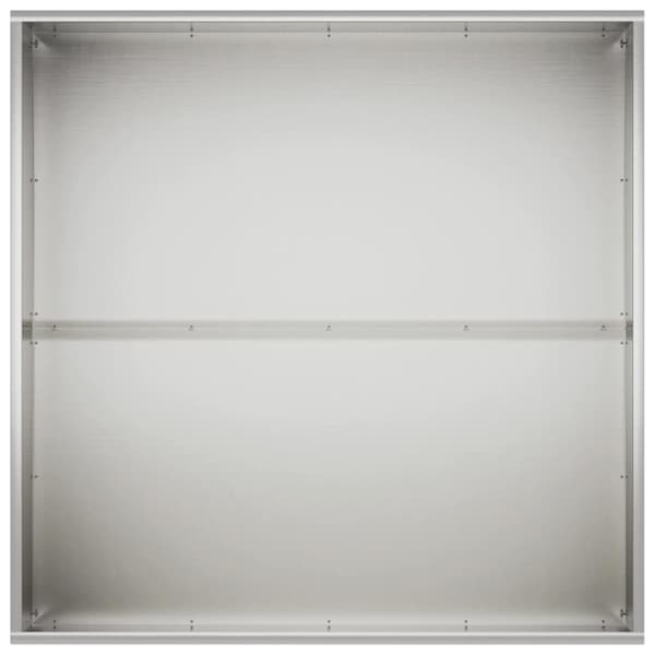 Trädgårdsplanterare 2 st Silver 60 x 60 x 40 cm Rostfritt stål