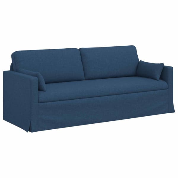 Soffset 2 pcs Blå 198 x 78 x 80 cm tyg