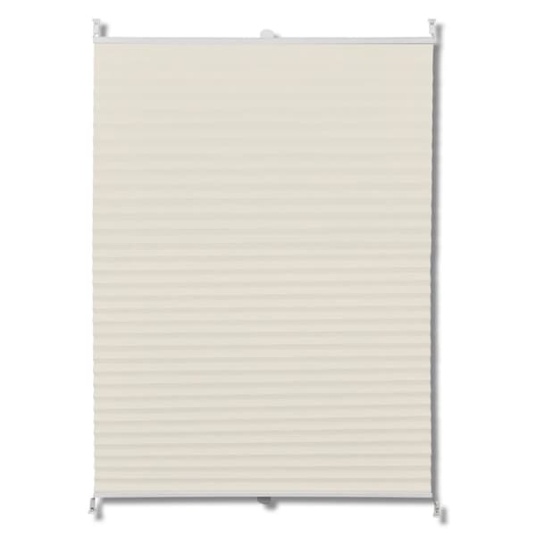 Plisségardin 40x125 cm creme