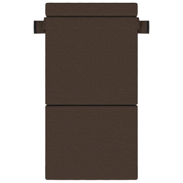 Fällbar Soffbed Taupe 70 x 72 x 60 cm Tyg