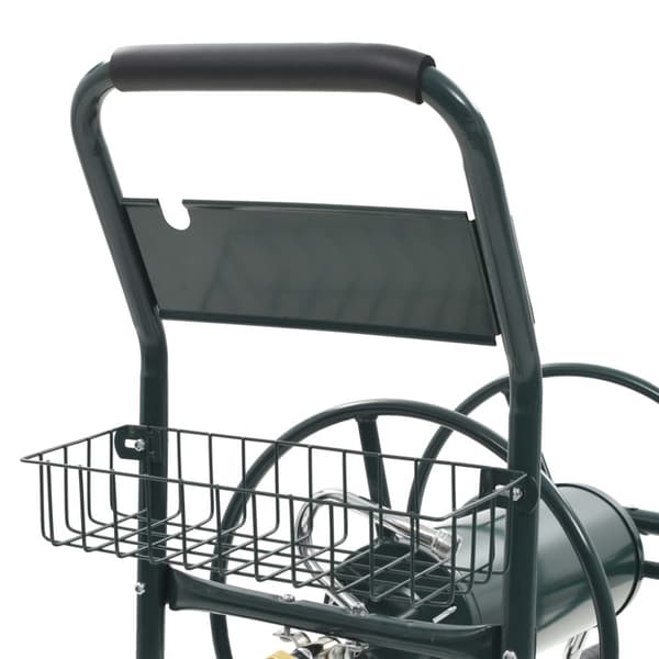 Slangvagn med 1/2" slangkoppling 75 m stål