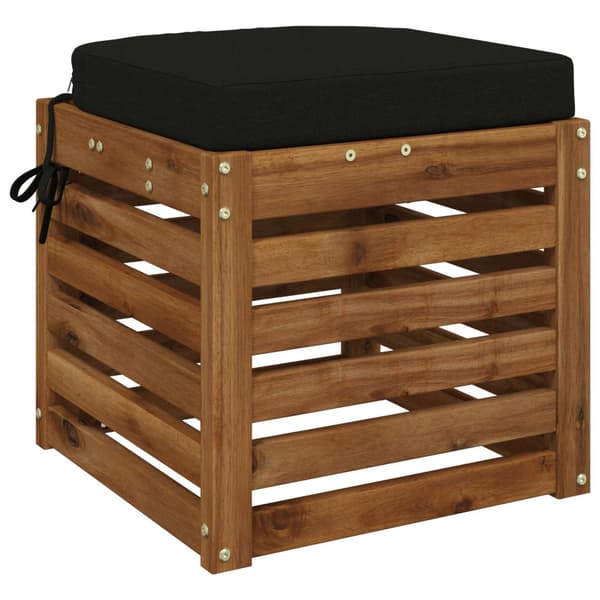 1-delad Sittkudde SOEST 100% Polyester Svart 40 x 40 x 7 cm